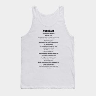 Psalm 23 Tank Top